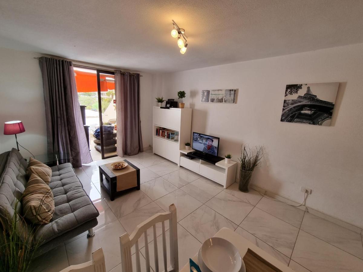 Duplex Apartment Vistamar, Sea-View, Heated Pool In Parque Santiago 2, Wifi Playa de las Americas  Bagian luar foto