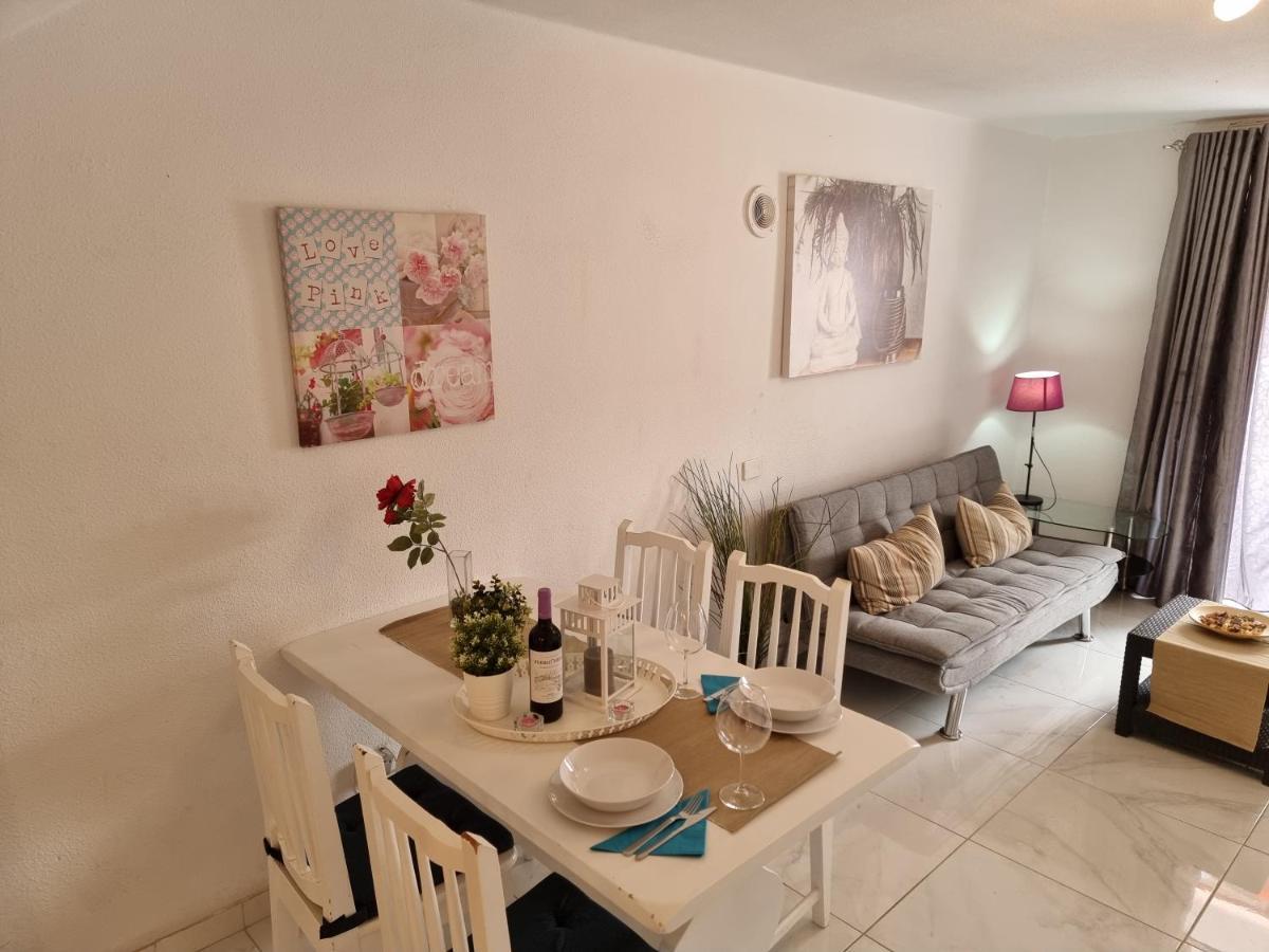 Duplex Apartment Vistamar, Sea-View, Heated Pool In Parque Santiago 2, Wifi Playa de las Americas  Bagian luar foto