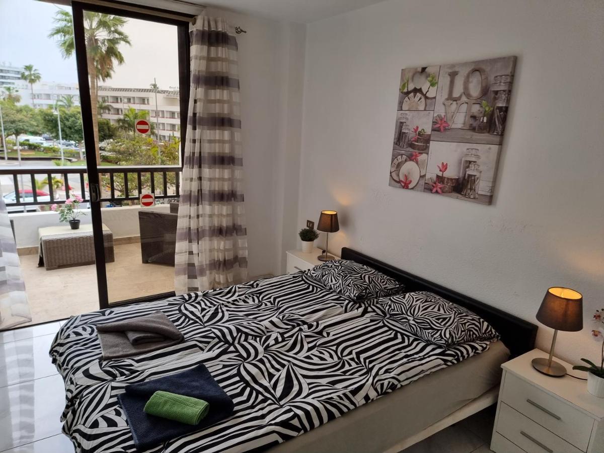 Duplex Apartment Vistamar, Sea-View, Heated Pool In Parque Santiago 2, Wifi Playa de las Americas  Bagian luar foto