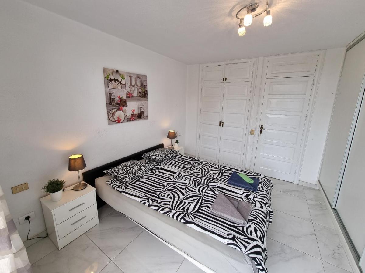 Duplex Apartment Vistamar, Sea-View, Heated Pool In Parque Santiago 2, Wifi Playa de las Americas  Bagian luar foto