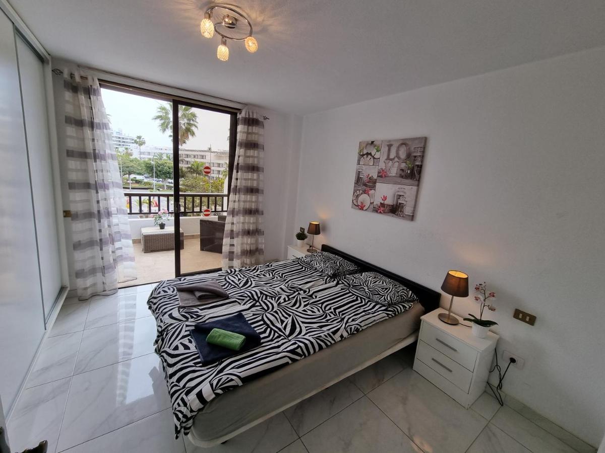 Duplex Apartment Vistamar, Sea-View, Heated Pool In Parque Santiago 2, Wifi Playa de las Americas  Bagian luar foto