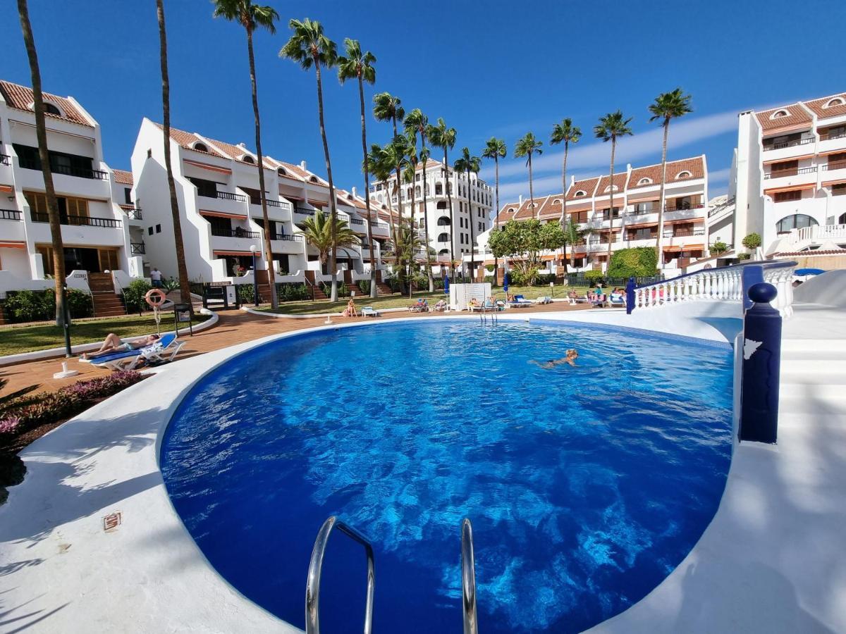 Duplex Apartment Vistamar, Sea-View, Heated Pool In Parque Santiago 2, Wifi Playa de las Americas  Bagian luar foto