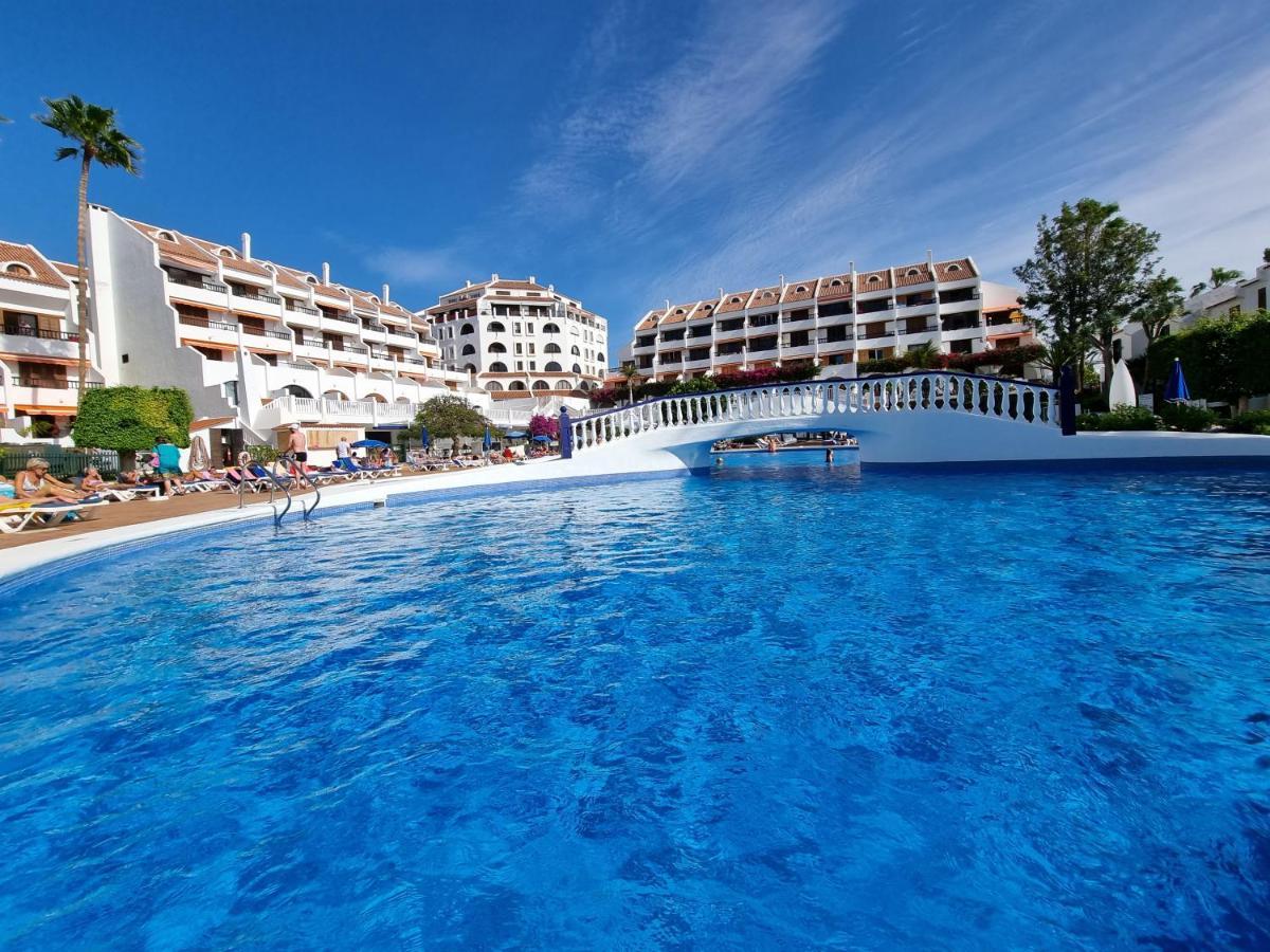 Duplex Apartment Vistamar, Sea-View, Heated Pool In Parque Santiago 2, Wifi Playa de las Americas  Bagian luar foto