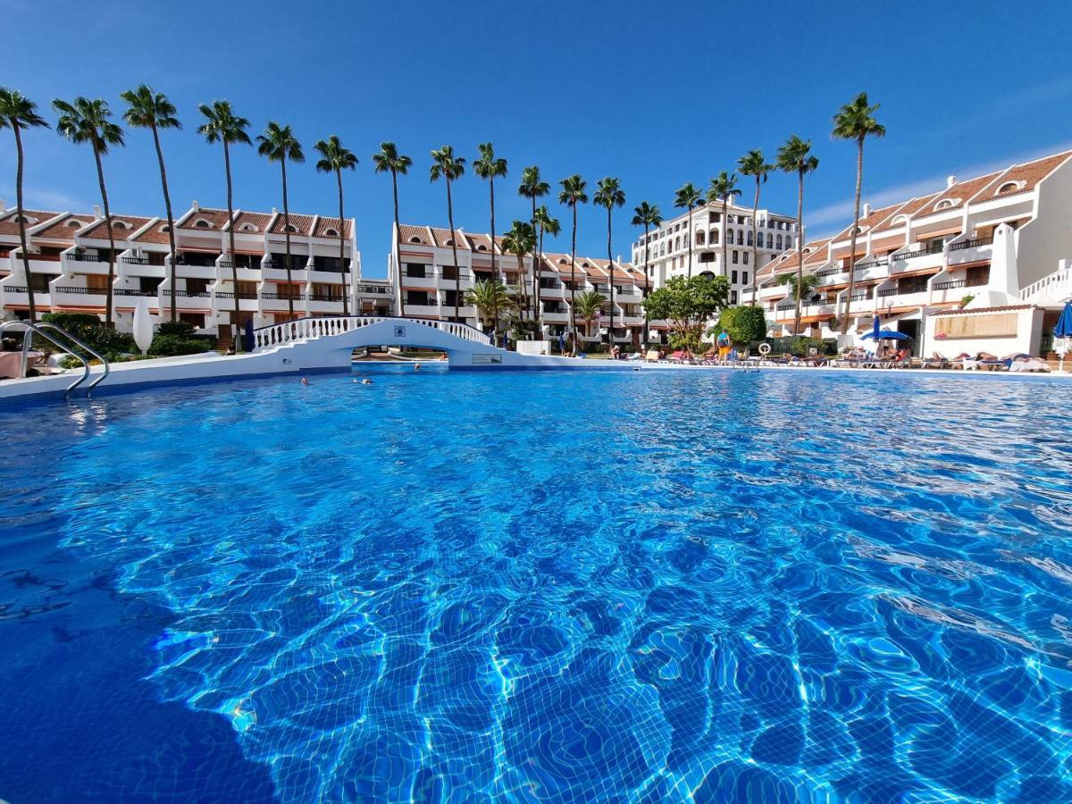 Duplex Apartment Vistamar, Sea-View, Heated Pool In Parque Santiago 2, Wifi Playa de las Americas  Bagian luar foto