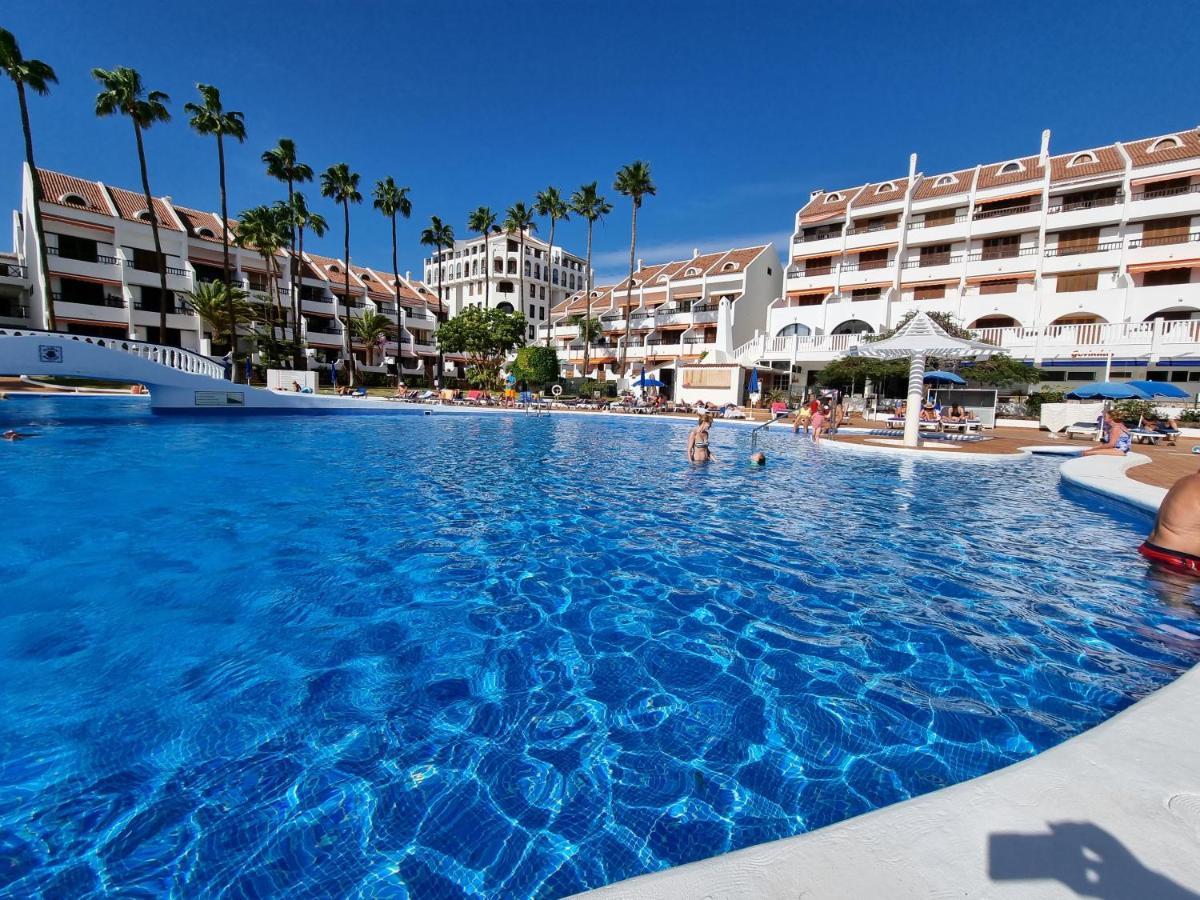 Duplex Apartment Vistamar, Sea-View, Heated Pool In Parque Santiago 2, Wifi Playa de las Americas  Bagian luar foto